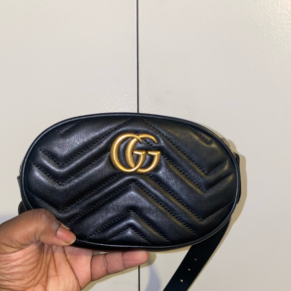 Black Gucci Belt Bag